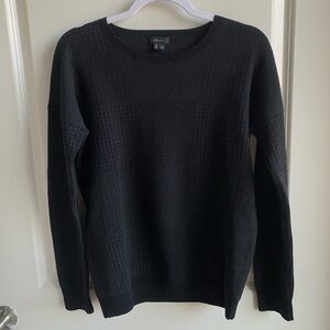 Theory size medium luxury sweater. Black womens sweater. Wool. Like new
